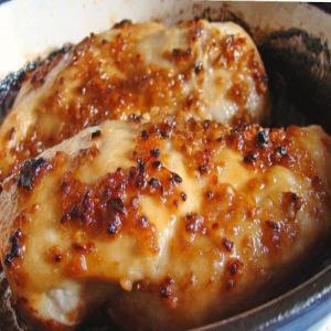 ?.•?•Cheesy Garlic Baked Chicken Recipe!.•?•?_image