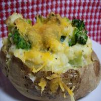 Broccoli Cheddar Twice-Baked Potatoes image