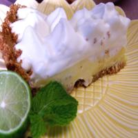 Mojito Pie (Lower Fat Than Regular Key Lime Pie)_image