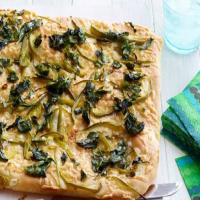 Spinach and Cheese Flatbread Recipe - (4.7/5) image