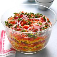 Layered Grilled Corn Salad image