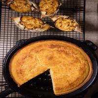 Skillet Cornbread With Bacon Fat and Brown Sugar_image