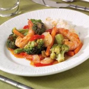 Sweet and Sour Shrimp Stir-Fry image