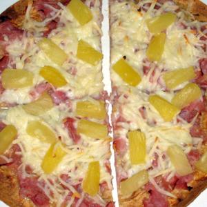 Teriyaki Tortilla Pizza for One_image