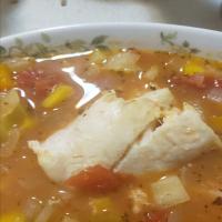 Pam's Poached Fish Soup image
