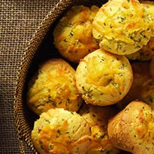 Ham and Cheddar Corn Muffins_image