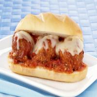 Meatball Sandwich with Cheese image