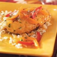 Citrus Chicken with Peppers image