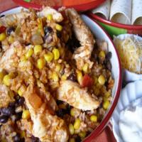 Santa Fe Chicken and Rice_image
