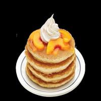 Peaches and Cream Pancakes image