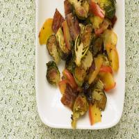 Brussels Sprouts with Bacon and Apple image