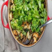 Recipe: One-Pot Meal - French Lentils With Chicken With Escarole_image