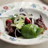 German/Bavarian Chopped Green Salad Mit Borretsch_image