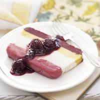 Sorbet and Ice Cream Terrine with Blackberry Compote_image