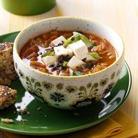 Southwest Vegetarian Lentil Soup_image