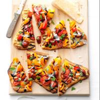 Grilled Tomato Pizzas image