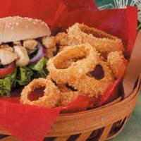 Savory Baked Onion Rings image