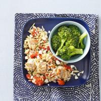 Italian Chicken Sausage and Orzo image
