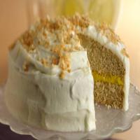 Lemon Filled Coconut Cake image