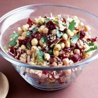 Spiced bulgur wheat with roasted peppers image