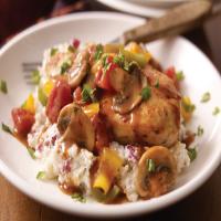Chicken Cacciatore with Creamy Mashed Potatoes image