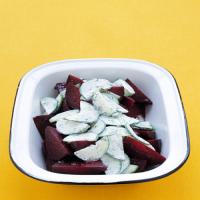 Grilled Beets with Dilled Cucumbers image
