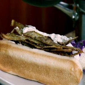 Grilled Bratwurst with Braised Cabbage image