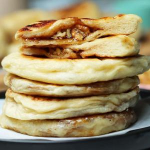 Hotteok (Korean Sweet Pancakes) Recipe by Tasty image