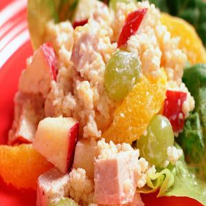 Couscous Salad with Chicken & Fruit image