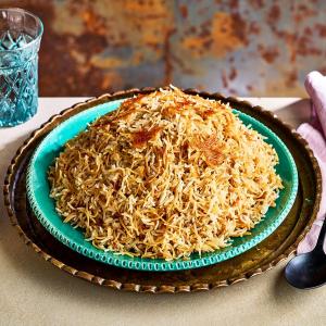 Reshteh polo (toasted vermicelli rice) image