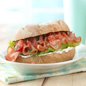 Bruschetta & Ham Sandwich_image