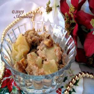 Baked Ginger-Apple Crumble image