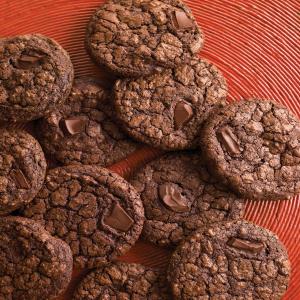 Dark Chocolate Cookies With Espresso_image