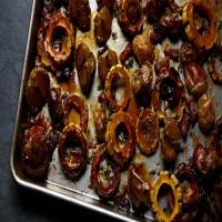 Roasted Delicata Squashes and Lady Apples_image