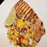Simple and Light Grilled Salmon With Lime Zest image