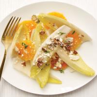 Endive and Tangerine Salad with Almonds and Feta image