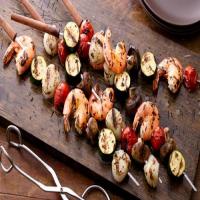 Grilled Shrimp and Scallop Kabobs image