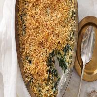 Creamed-Spinach Gratin image