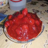 Glazed Fresh Strawberry Pie_image