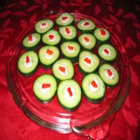 Stuffed Cucumber Slices_image