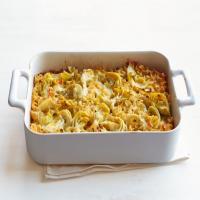 New Mexicali Green Chile-Cheese Kugel image