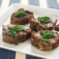 Lamb Chops with Pecorino Parsley Pesto_image