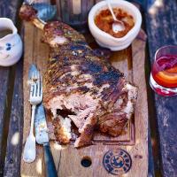 Grilled aromatic shoulder of lamb_image