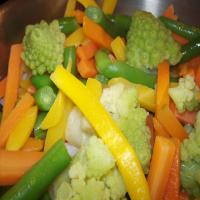 Healthy Steamed Vegetables image
