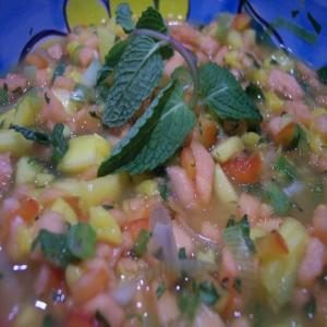 Spicy Tropical Fruit Salsa image