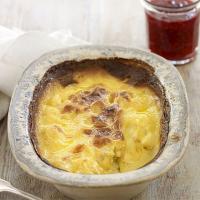 Slow-baked clotted cream rice pudding image