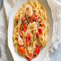 Pasta Pomodoro with Shrimp_image