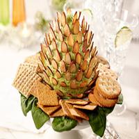 Pinecone Spinach-Cheese Spread image