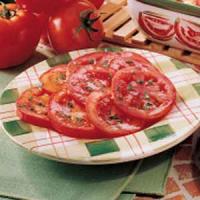 Simple Marinated Tomato Salad image