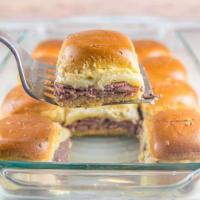 Baked Roast Beef Sliders_image